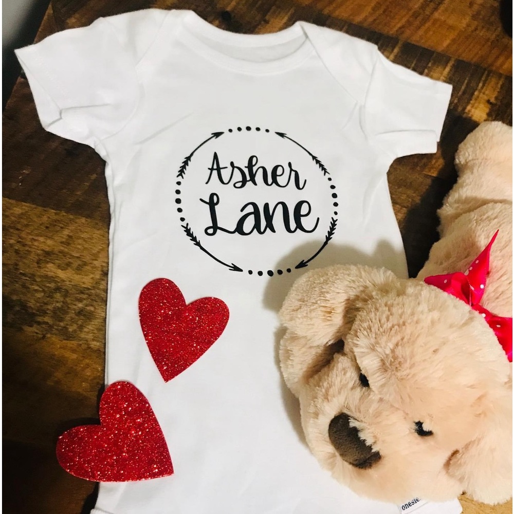 Custom baby onesies